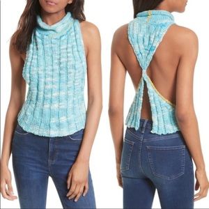 Free People Blue Combo Laguna Tank - XS